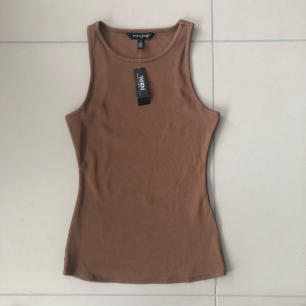 COPY - WHBM Ribbed Tank NWT